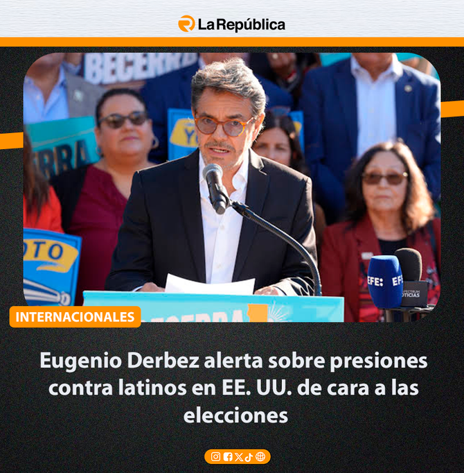 Eugenio Derbez alerta sobre presiones contra latinos en EE. UU. de cara a las elecciones - Cover Image